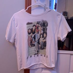 friends cropped t-shirt